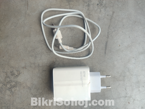 Xiaomi 67 watt charger